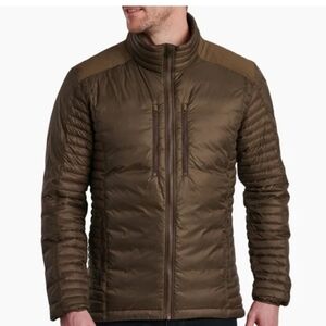 KUHL Projekt Spyfire Down Jacket Brown - Men's Medium